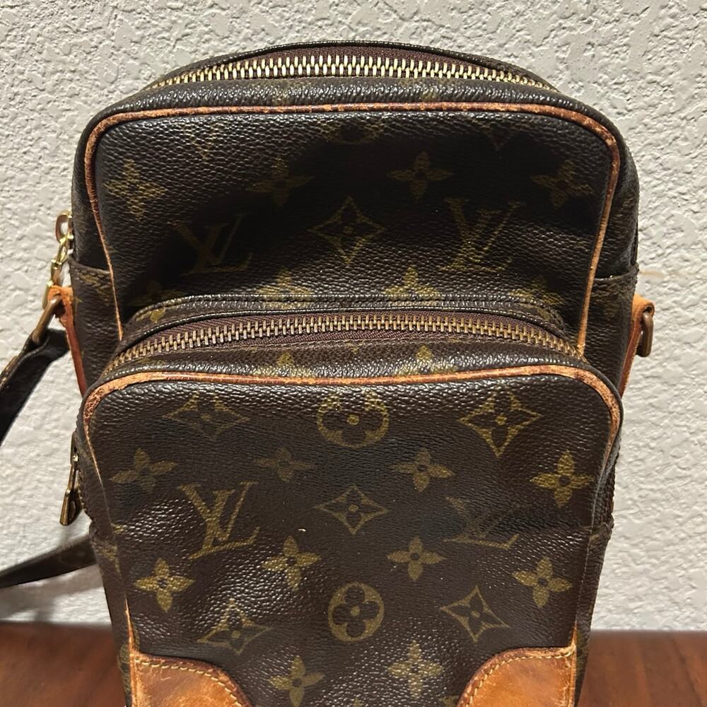 Louis Vuitton Amazon Monogram Crossbody Bag- Broken Strap